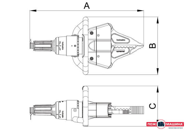 Комбінований інструмент CT 5114 Holmatro - Зображення 13