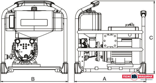 Електричний подвійний насос SR 40 DC 2 Holmatro - Зображення 2