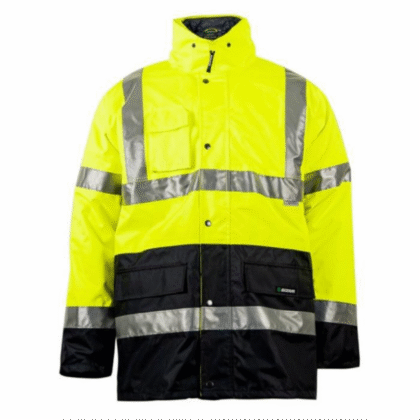 Куртка сигнальна всесезонна робоча. Багатофункціональна робоча сигнальна куртка-Трансформер