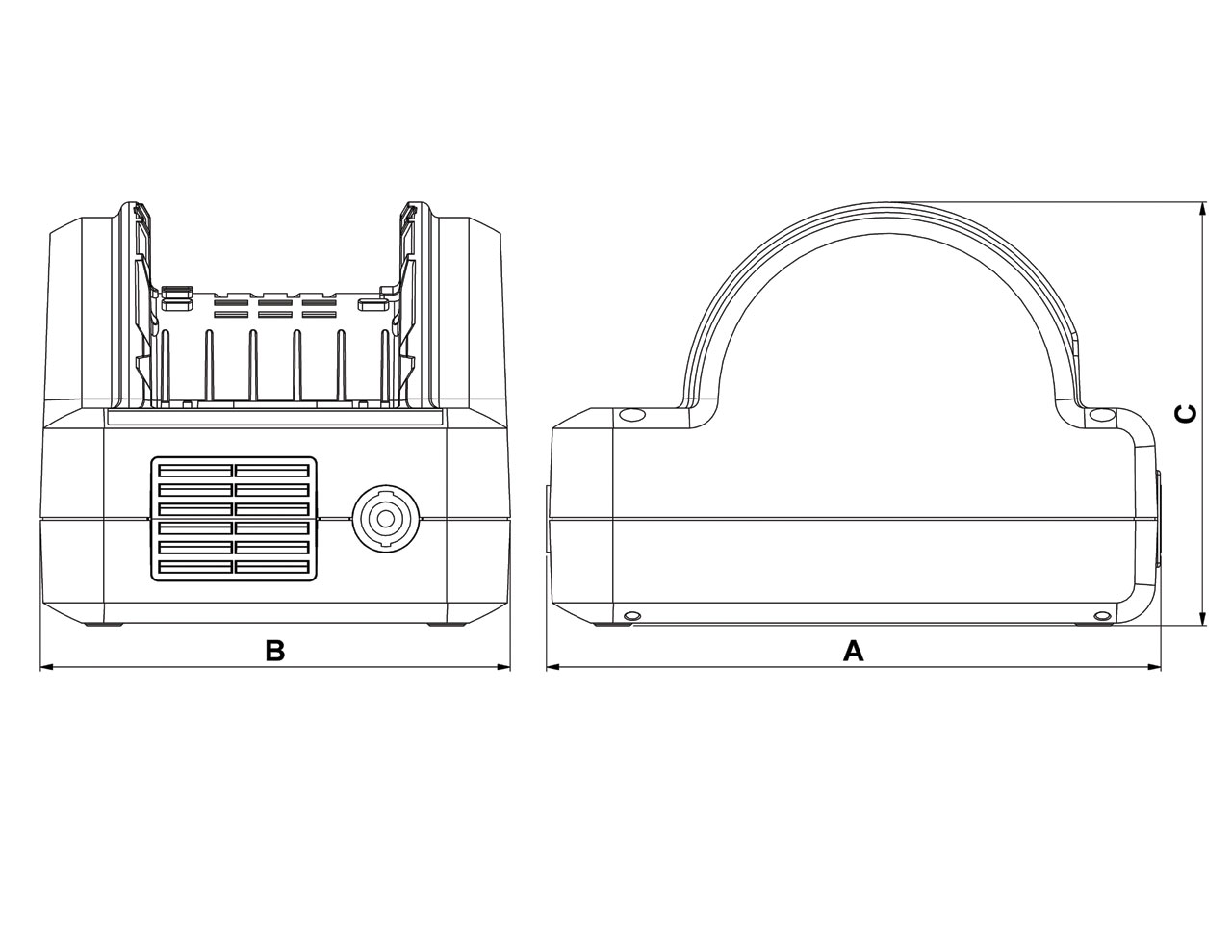 Зарядний пристрій PBCH1 (AC-EU) - Зображення 2